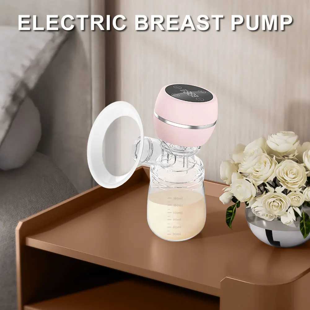 180ML Portable Hands-Free Breast Pump with Touchscreen LED Electric Breastfeeding Pump Portable Milk Extractor for Baby Feeding X250724