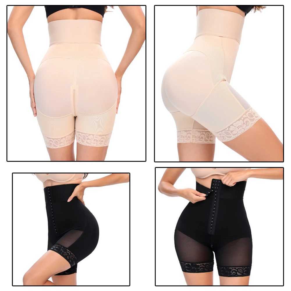 Body Shapewear Panties Firm Abdomen Control Hooks High Waist Reducing and Shaping Body Shaper Girdles W250724