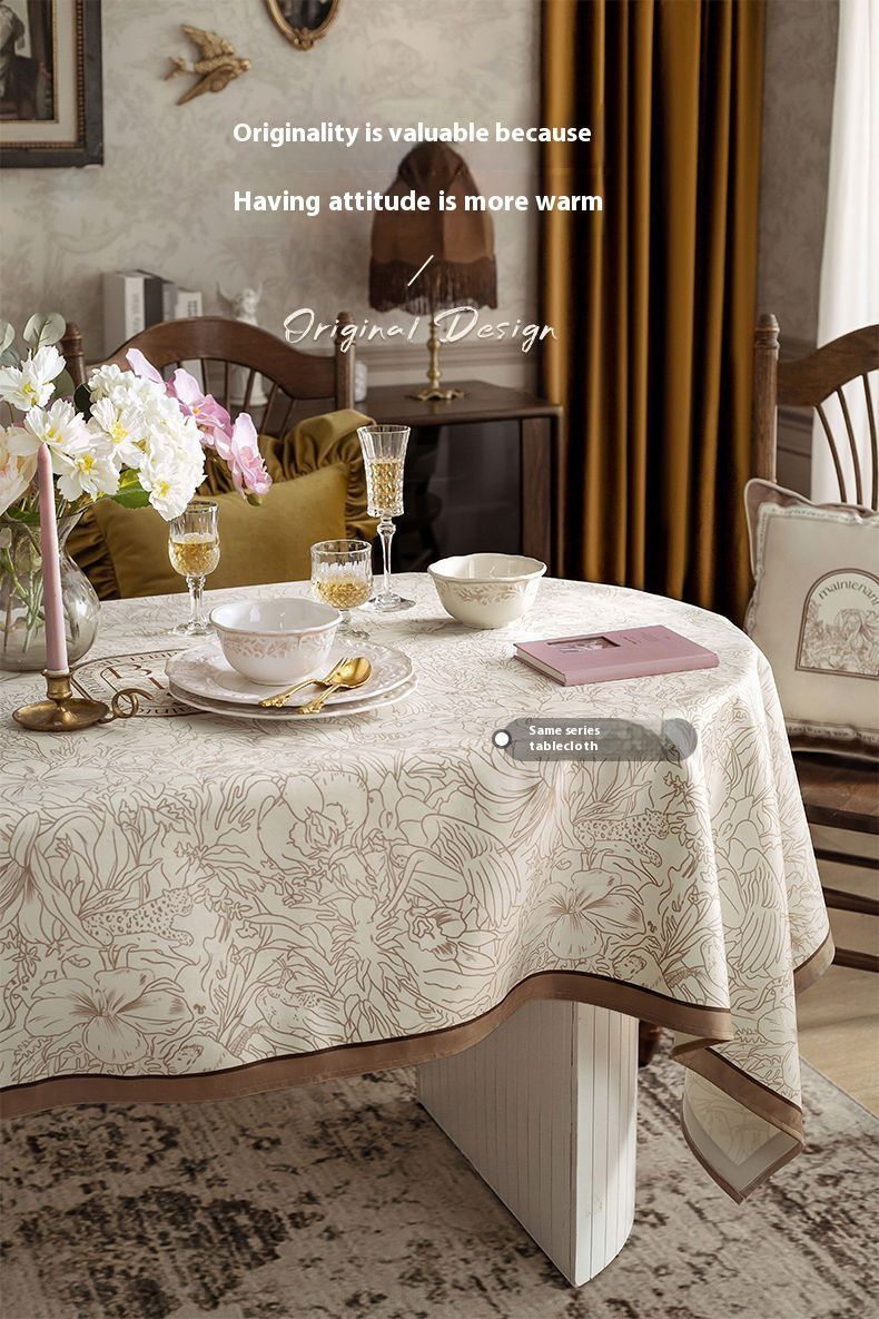 Designer Luxury Tilde Velvet Pillow Cover Cream Ins Style Living Room Sofa Bedroom Bedside Home Cushion Case Cushion Soft Cushion (not including Inser