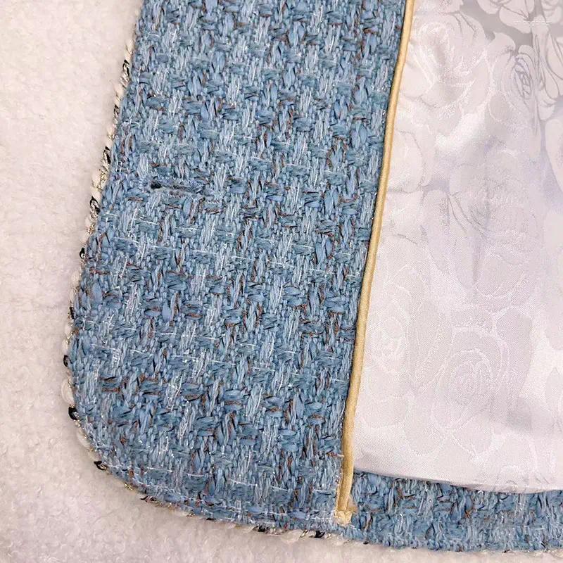 Women's Jackets Fashionable And Elegant Celebrity High-end Temperament Lapel Single-breasted Small Fragrant Style Bow Jacket