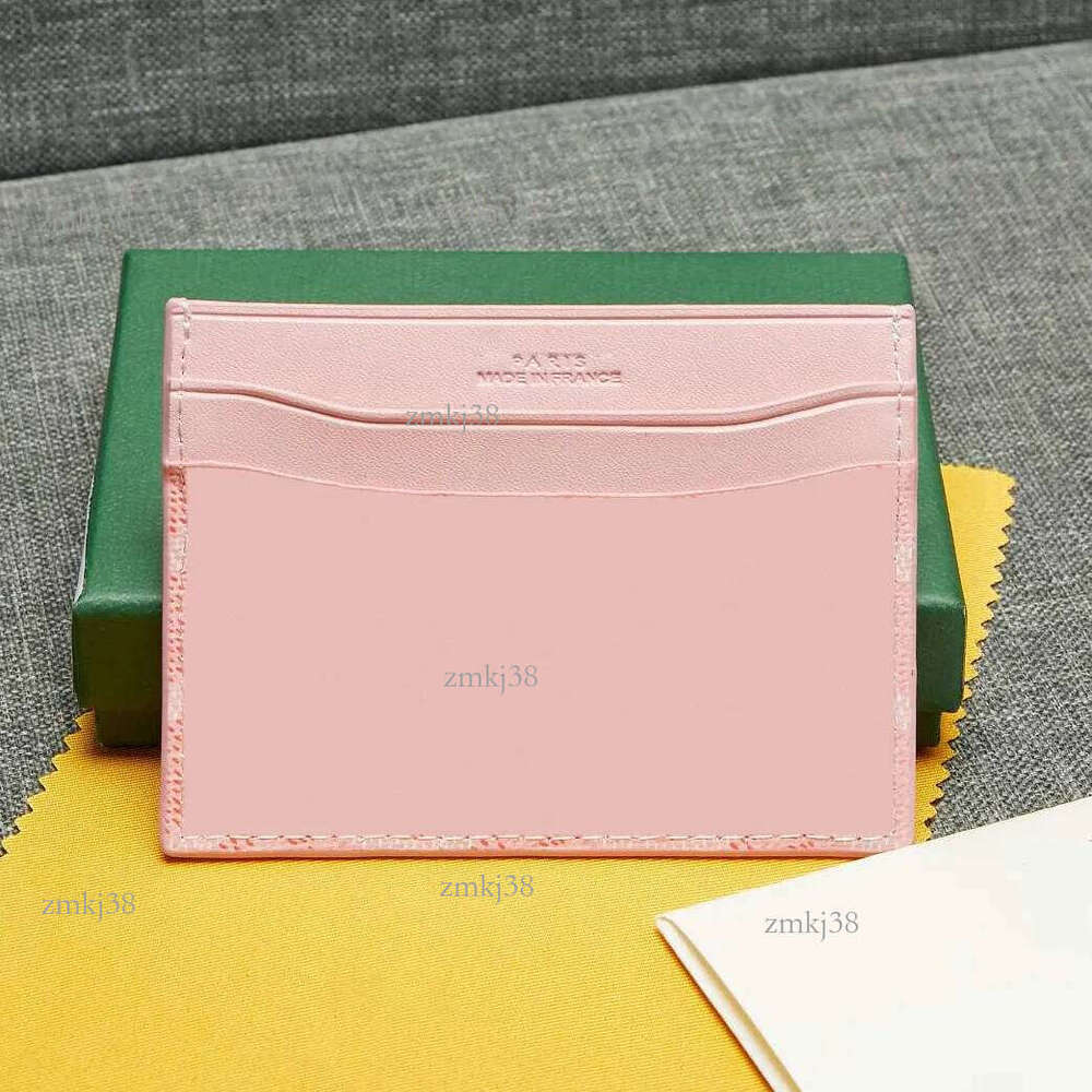 Goes Yardes Wallet Designer Wallet Leather With Box Coin Wallet Vintage Pebble Leather Passport Case ID Bag Goy Bag Men's Women's Credit Card Holder 5D7 2Bd