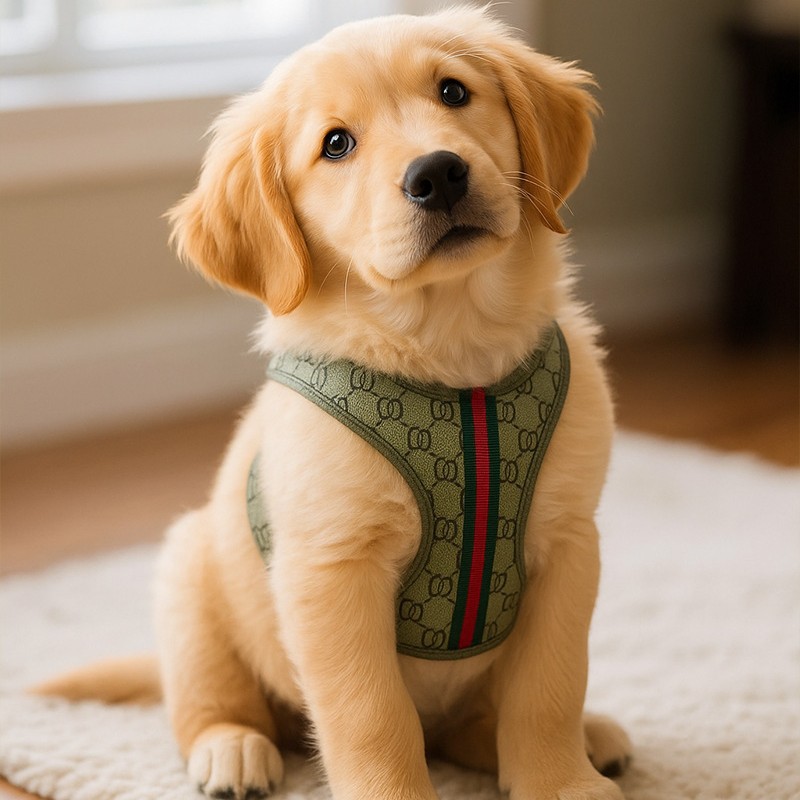 No Pull Dog Harness with Multifunction Dog Leash, Fashion Print, Suede Lining, Soft Adjustable No Choke Escape Proof Pet Harness Vest for Extra Small 
