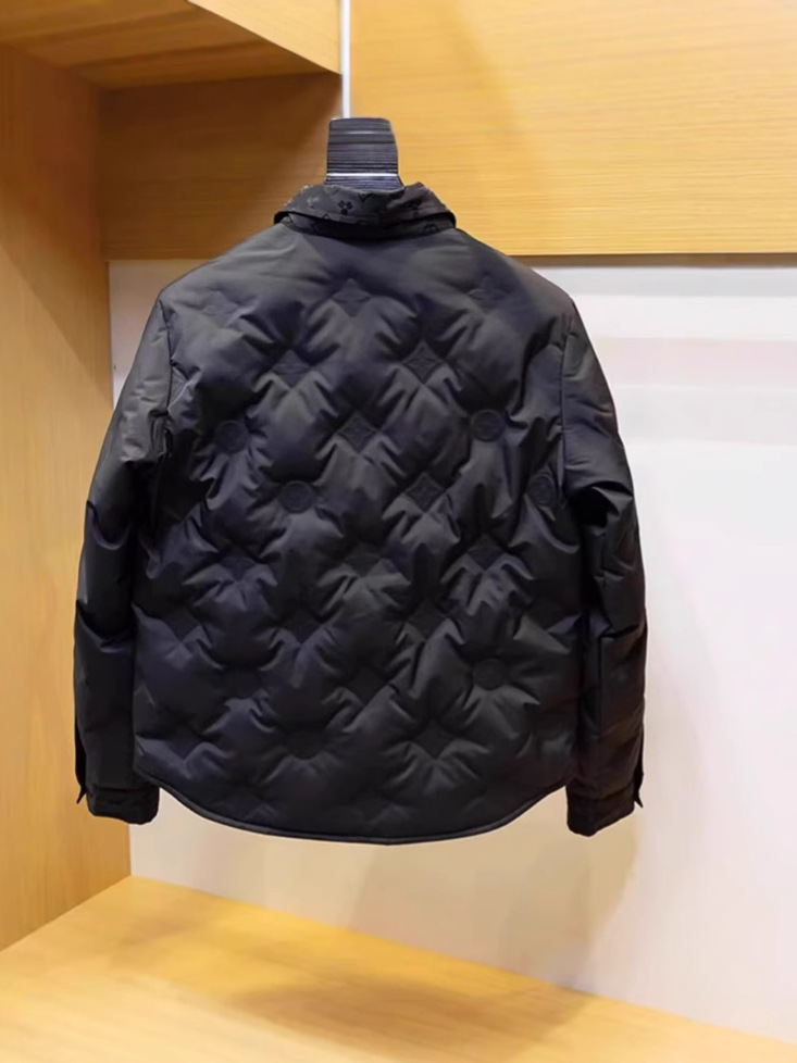 The new shirt-style trendy coat thickened warm and fashionable down cotton-padded jacket for men cold-resistant man coat 2025