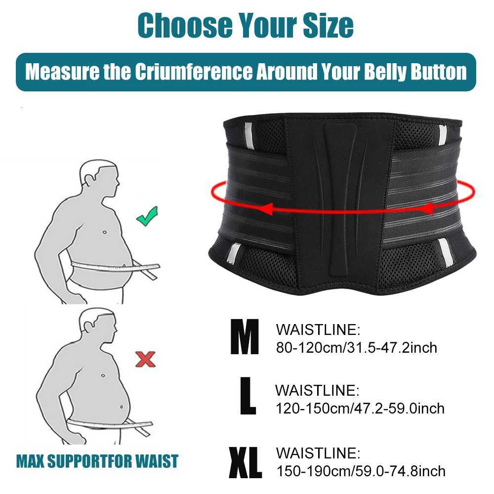 Professional Lumbar Support Belt 1PC - 3D Weaving Tech for Weightlifting Sciatica Pain Relief - Maximum Comfort Design W250724