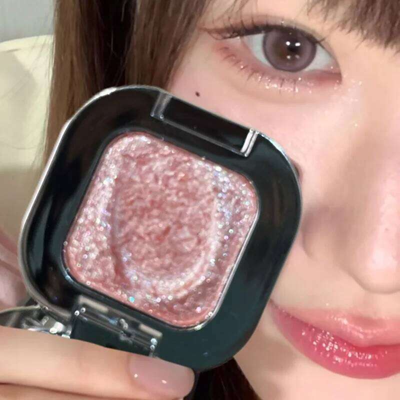 Square Dia Ice ple Pearlescent Eyeshadow Palette Makeup High Gloss Sparkling Shiny Single Eye Shadow Brightening Silkworm X250723 X25