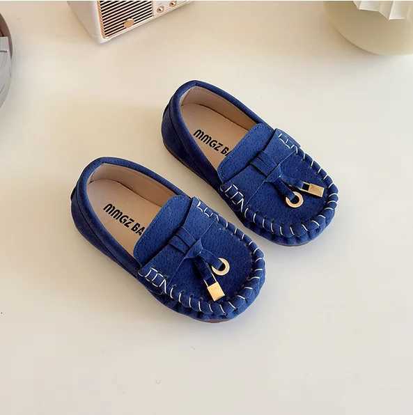2025 Children Flats Spring Summer Kids Casual Shoes for Girls Moccasin Slip On Lazy Loafers Shallow Tassel Boys Shoes DailyXJ250724