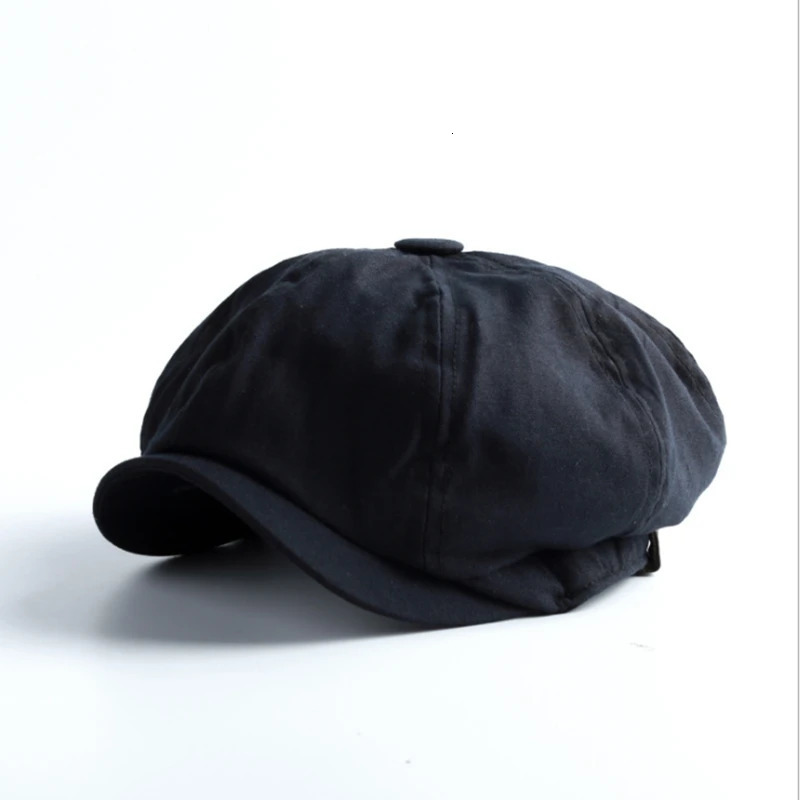 Blinder y Vintage sboy Hat Beret Solid Color Fashion Korean Version Casual Spring Autumn Men Cap Adult Cap 250723