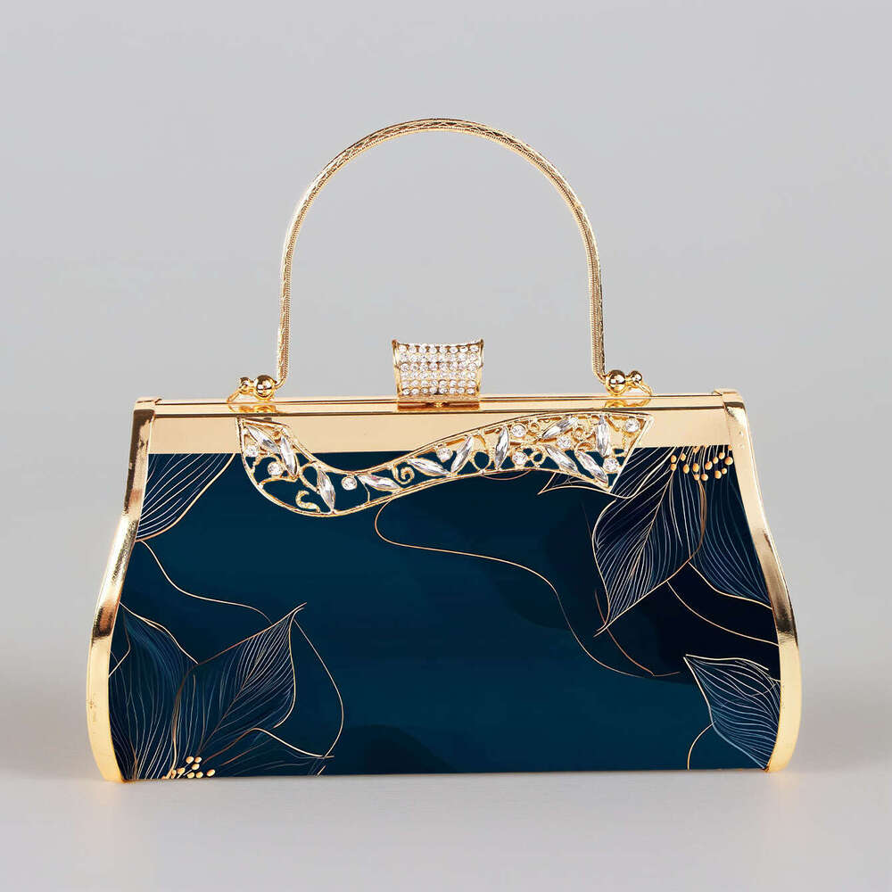 Designer Luxury Evening Diamond Feng Banquet Dress Evening Niche Designer Women's Sauna Technician Bag Photography Prop
