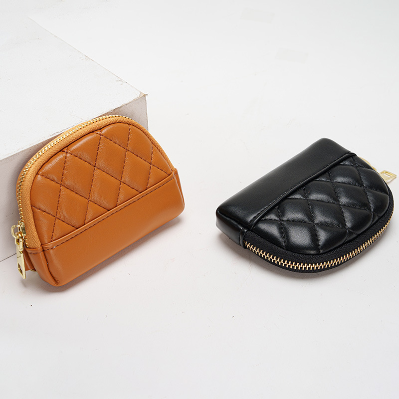 Free Shipping Designer Bag 2025 New European And American Minimalist Women's Wallet, Women's Coin Wallet, Card Holder, Keychain, Coin Bag