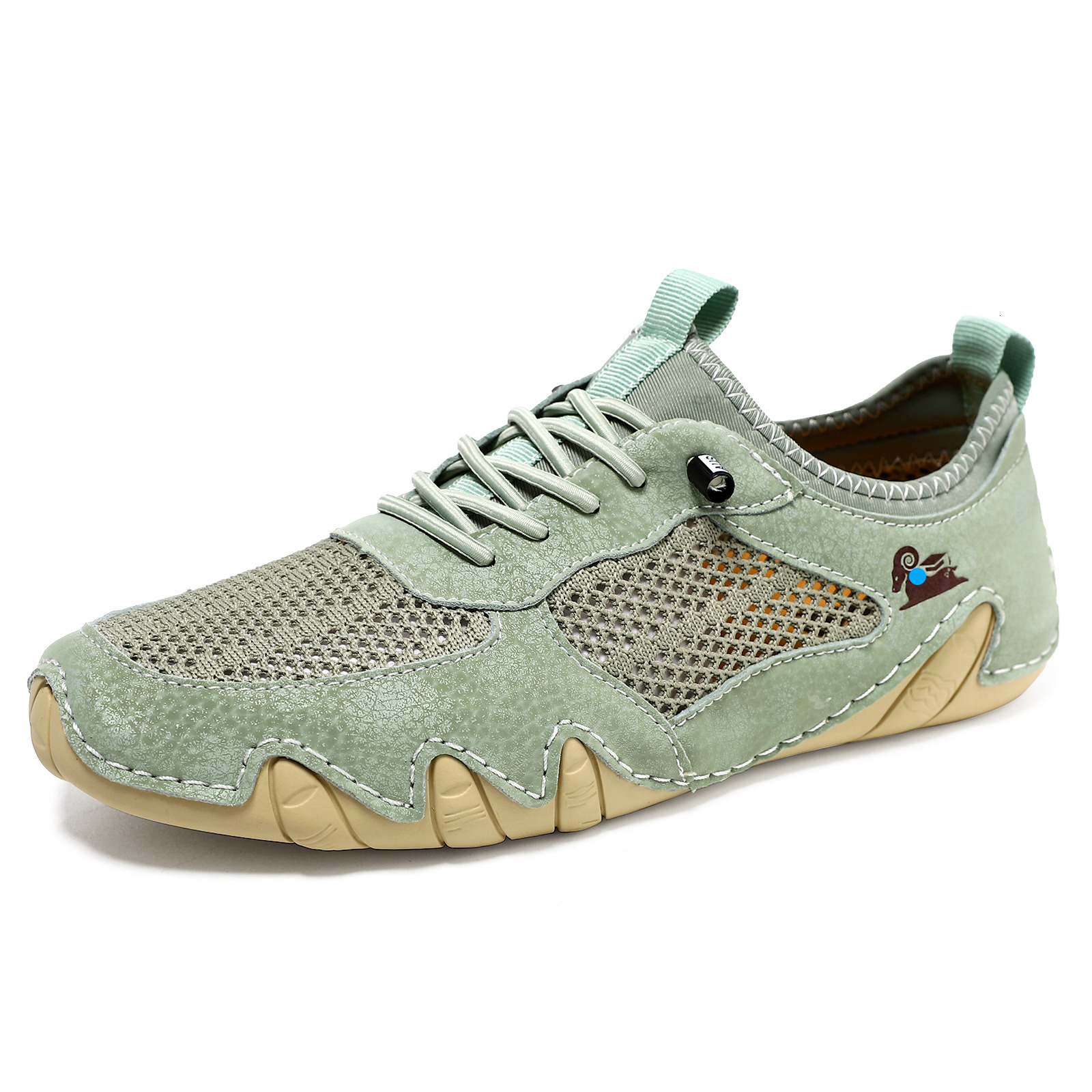 Large Size Men's and Women's Outdoor Casual Summer Breathable Mesh Sports Shoes