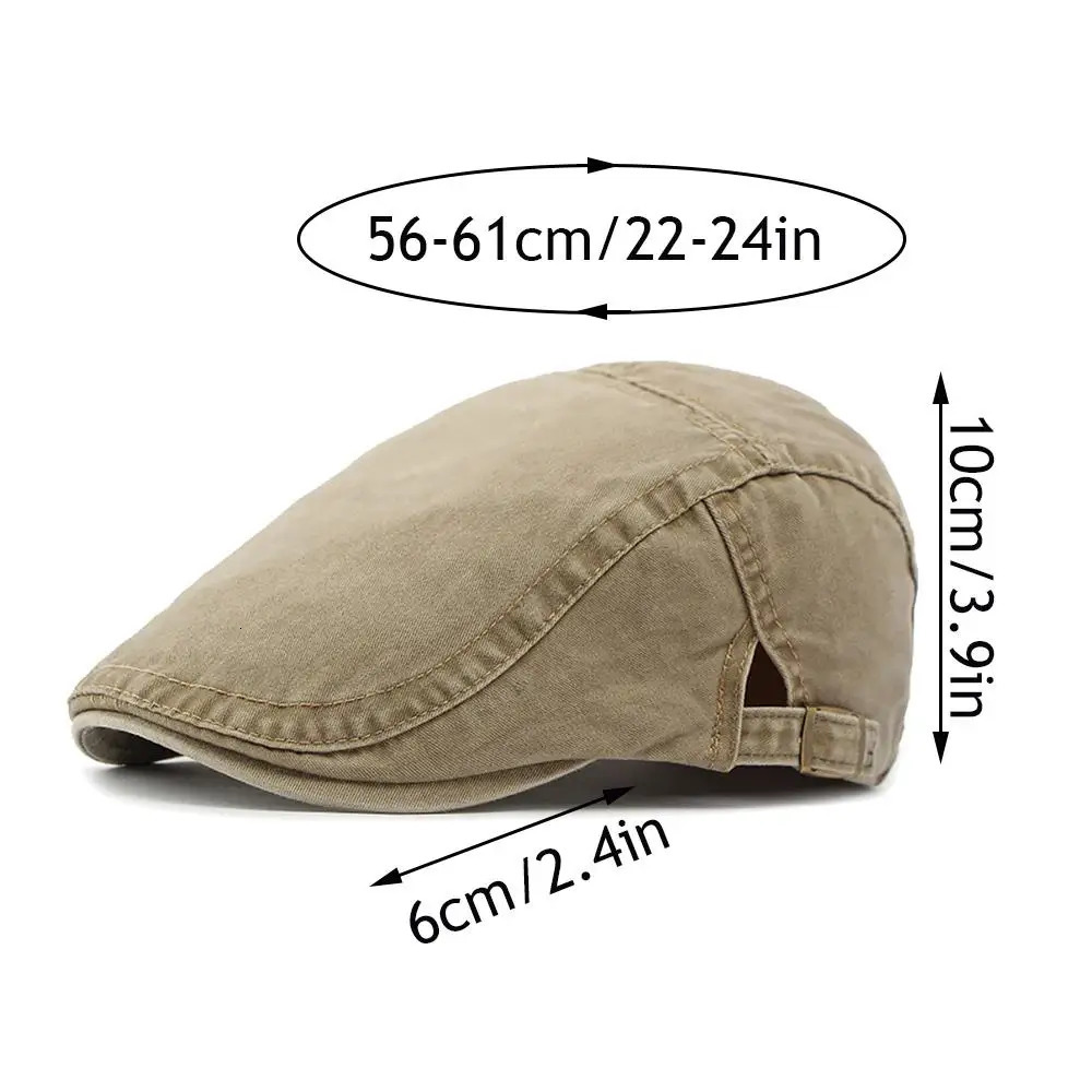 Vintage Painter Beret Unisex Fashion Flat Visor Cap Spring Summer Retro Berets Casual Solid sboy Hat Adjustable Flat Caps 250723