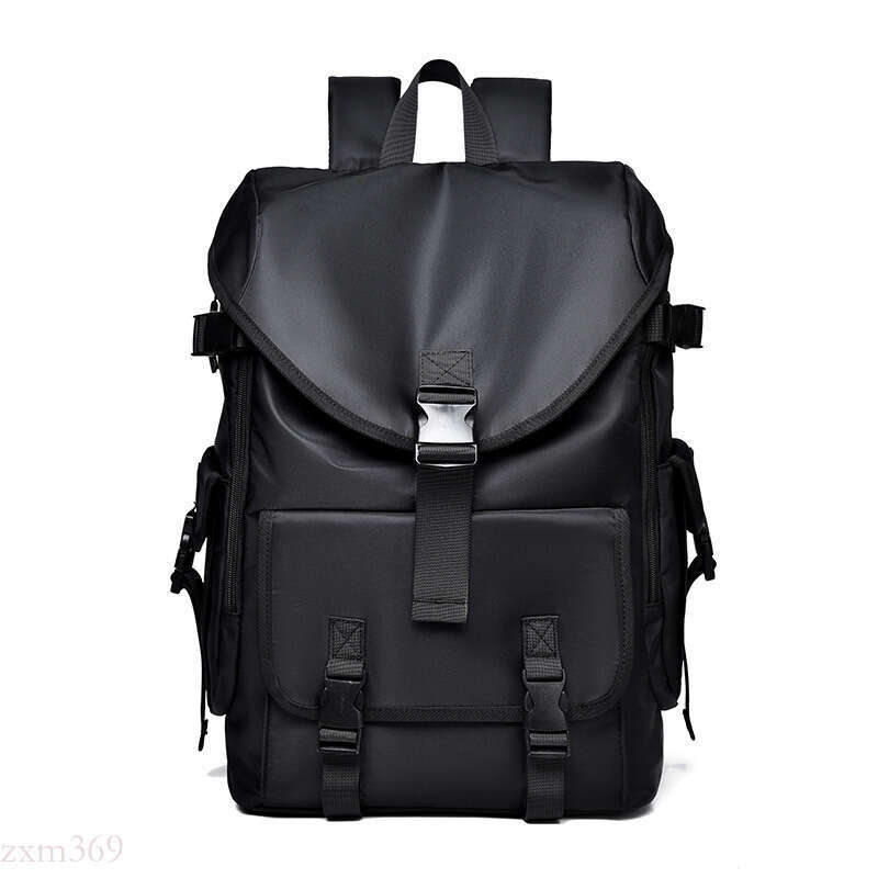 New Men's Large Capacity Expandable School Fashion Business Laptop Bag Simple Double Shoulder Commuter Backpack
