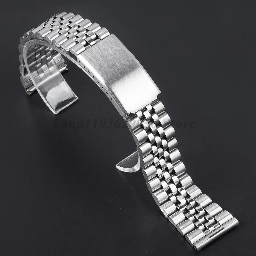 12mm 14mm 16mm 18mm 20mm 22mm Stainless Steel Straps for Seiko Bracelet for Watchband Curved End Men Women Universal Belt 250723