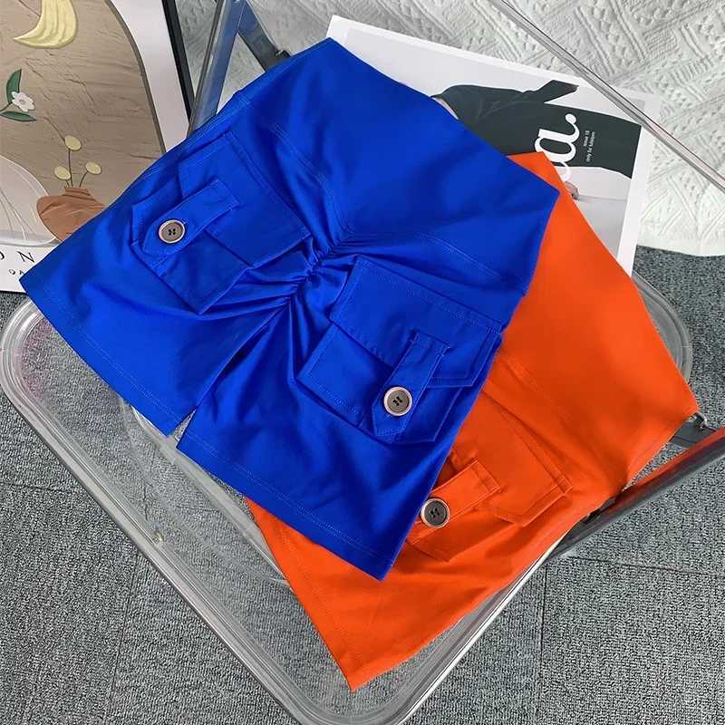 Nude High Waist Peach Butt Sport With Pocket Yoga Shorts Leggings Quick Drying Gym Training Outdoor Cycling Sports Shorts XJ250724