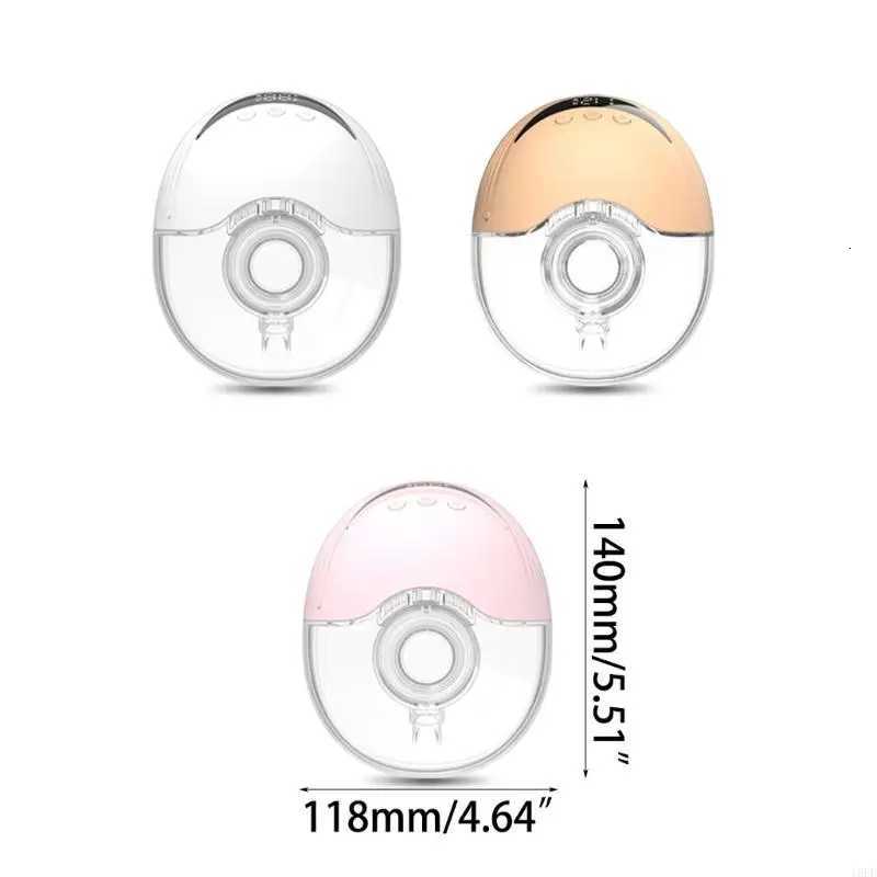 16FE Wearable Breast Pump with 4 Modes Electric Hands-Free Milk Collector Low Noise Portable Breast Pump Easy Operation X250724