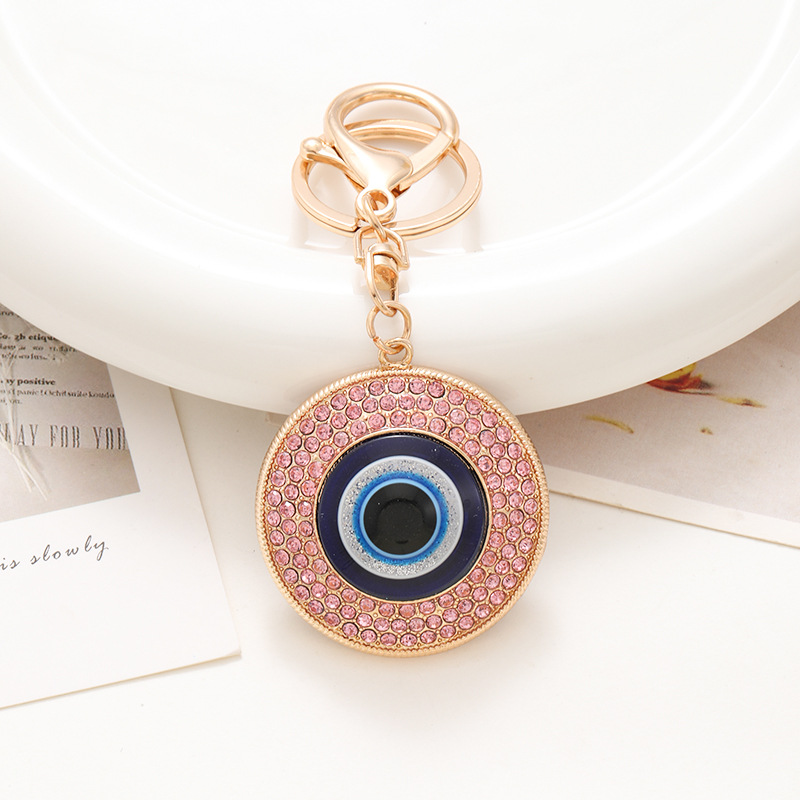 Metallic Blue-Eyed Talisman Tassel: Unique Wholesaler Quality Keyring Decorations