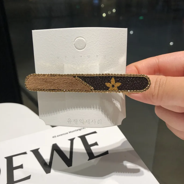 New Korean Style INS Full Rhinestone Bobby Pin Girl Temperament Bangs Side Clip Accessories Hair Ornament