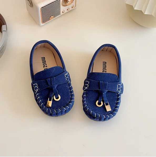 2025 Children Flats Spring Summer Kids Casual Shoes for Girls Moccasin Slip On Lazy Loafers Shallow Tassel Boys Shoes DailyXJ250724