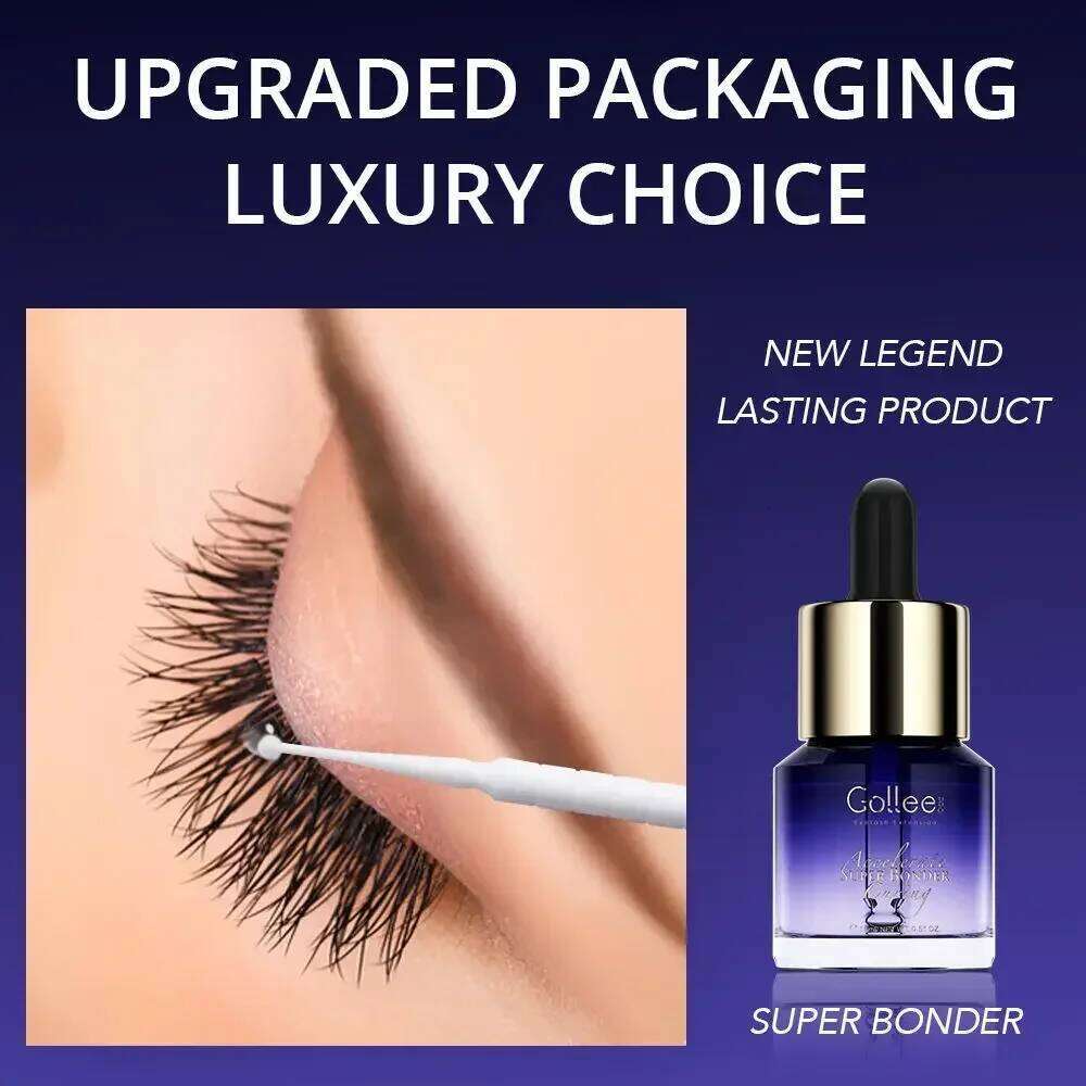 Gollee Super 1/3/5pcs Lash Longer Lasting Oilproof for golle Extension Bonder Eyelash Enhance eyelash adhesion X250724