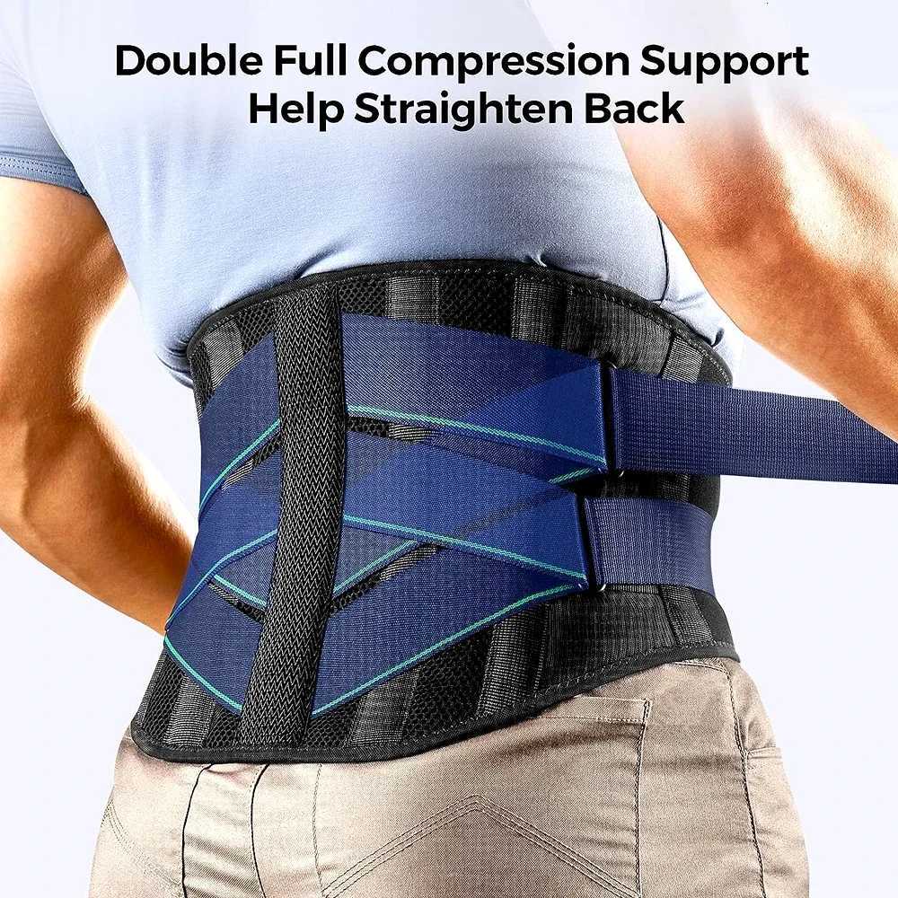 Lower Back Brace Lumbar Support for Pain Relief and Injury Prevention Under Clothes Belt Back Support Belt for Women and Men W250724