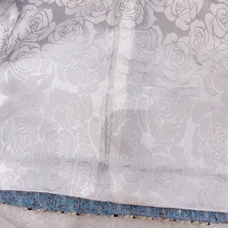 Women's Jackets Fashionable And Elegant Celebrity High-end Temperament Lapel Single-breasted Small Fragrant Style Bow Jacket