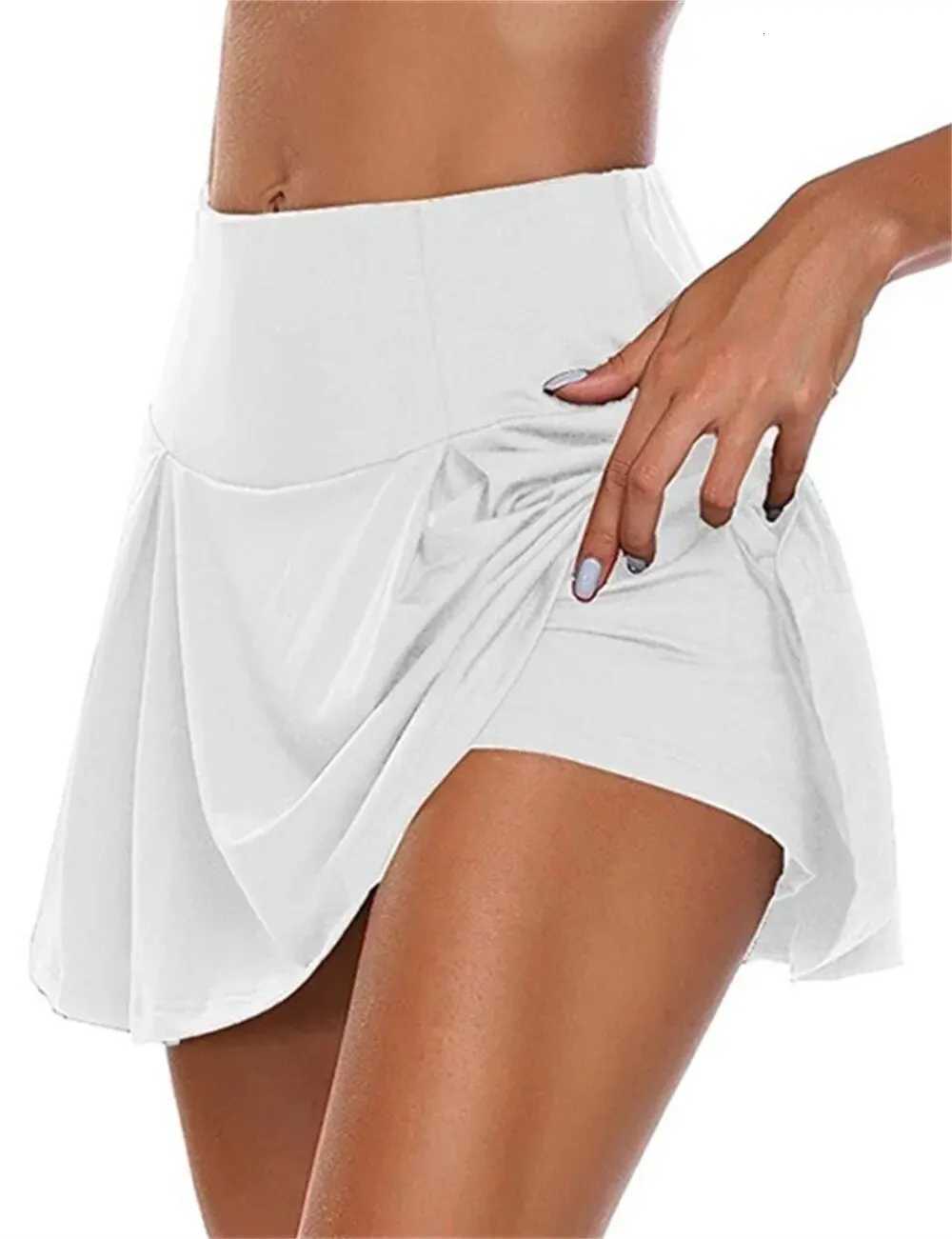 Sports Short Skirt Yoga Shorts Culottes Tennis Skirt Clothing Fitness Clothes Running Outdoor High-waist Yoga Clothes XJ250724