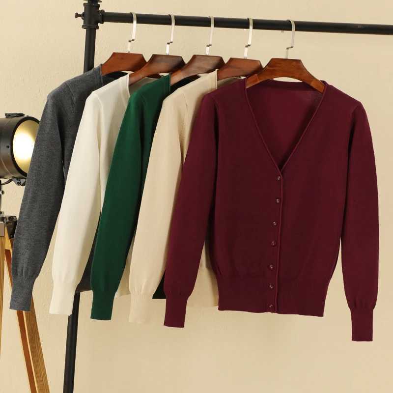 Black Cropped Cardigan Female Clothing Blouses Womens Coat Spring 2025 Long Sleeve Top Korean Fashion Knitted Sweater X250724