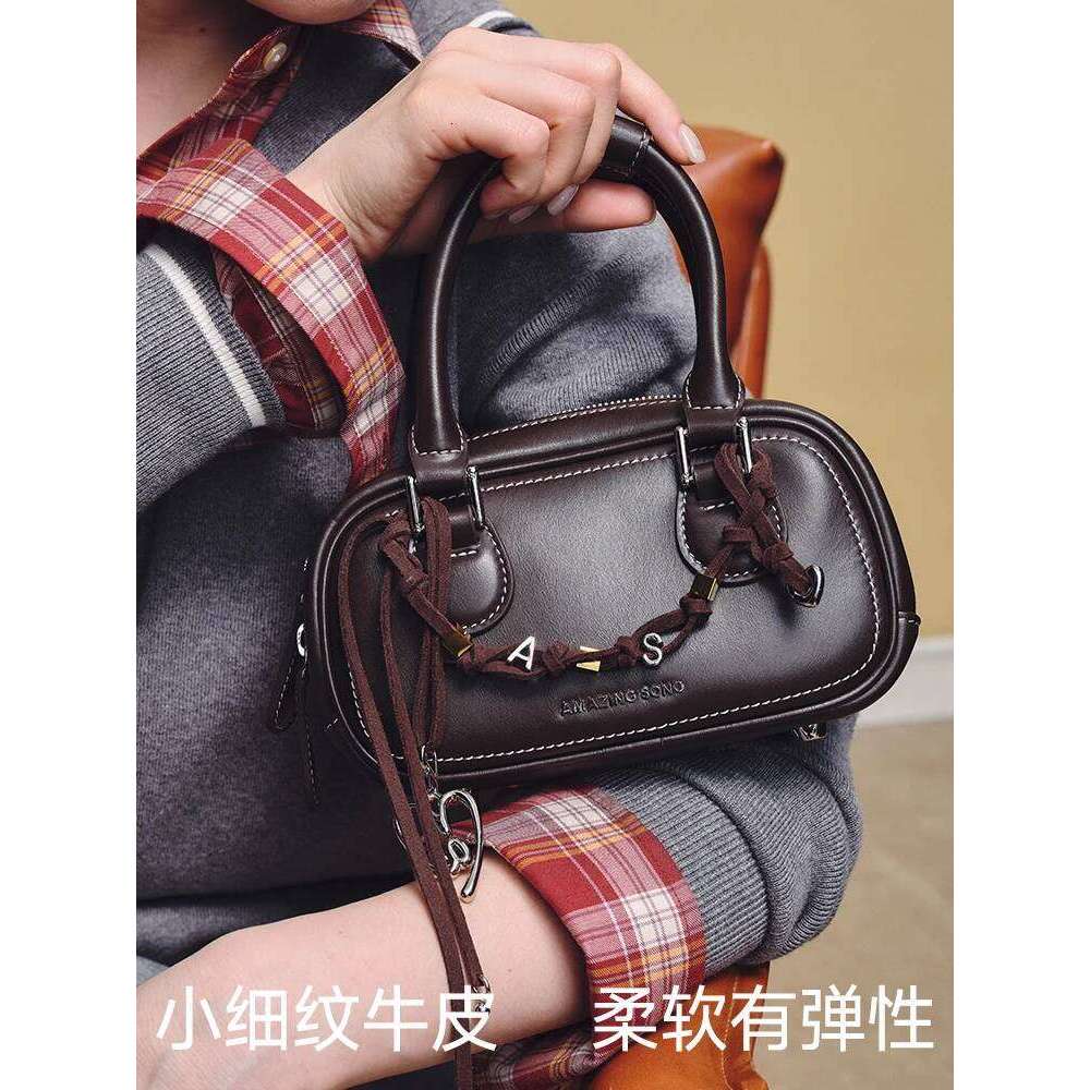 Luxury designer niche commuter shoulder hand-held mahjong bag