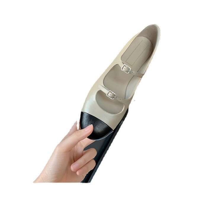 Designer Studiolee 2025 New Round Toe French Style Flat Shallow Versatile Mary Jane Women's Shoes