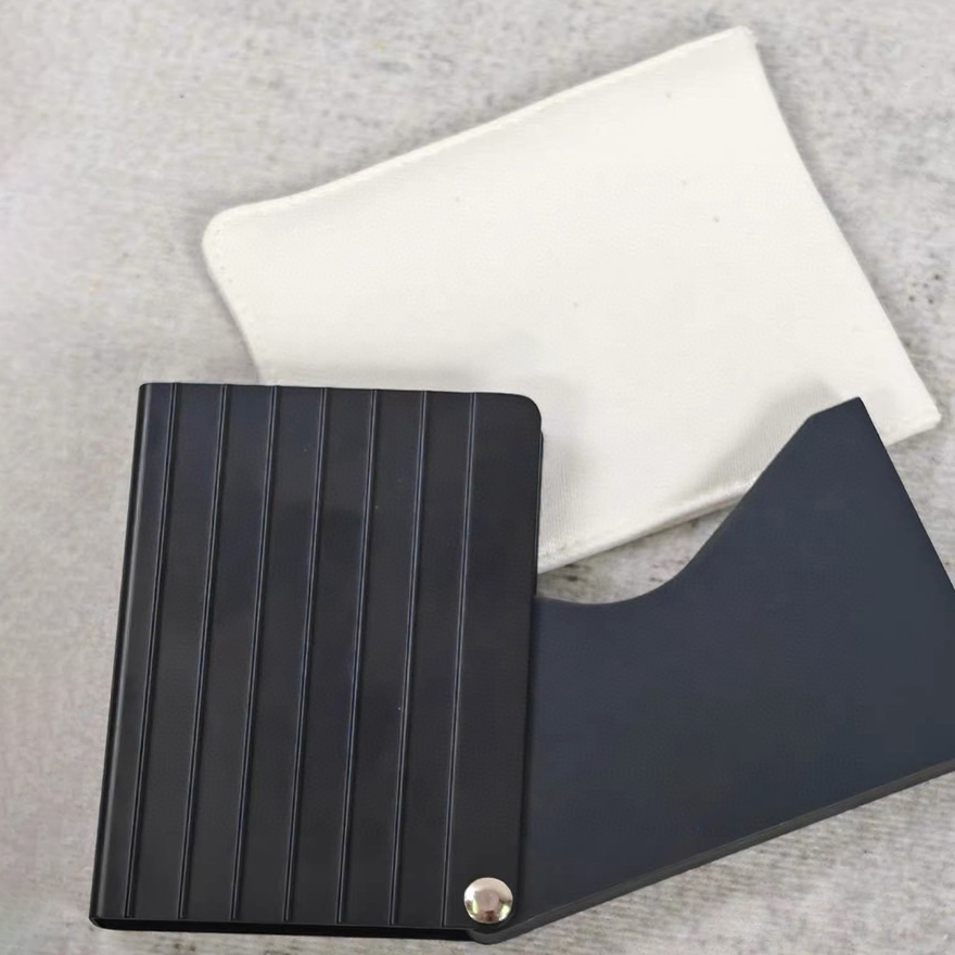 Degigner Card Holders Rim0 Aluminum New Business Holder Metal Card Bag Credit Card Exquisite Portable Unisex Bag Wallets Fashion Passport Holders Cove
