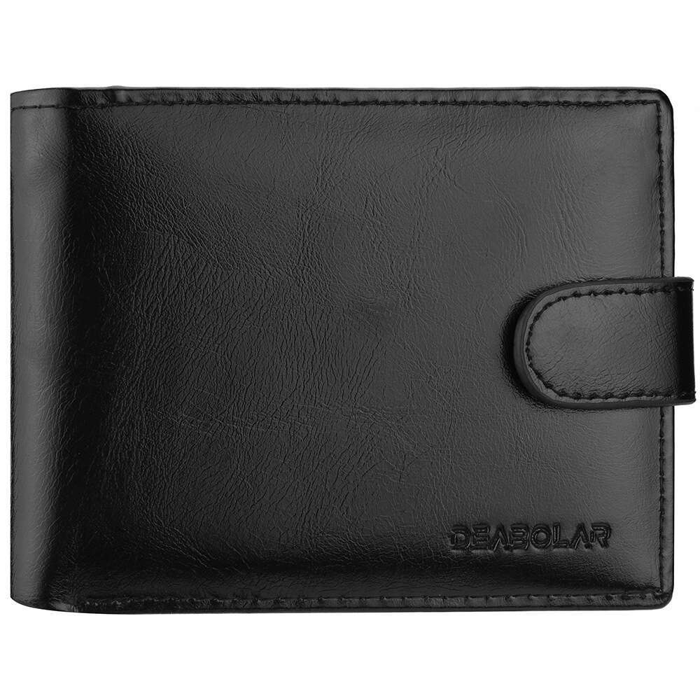 Classic PU Leather Material Men's Multifunctional Short Anti-theft Brush Wallet wallet designer mens wallet wallet designer mens wallet wallet de