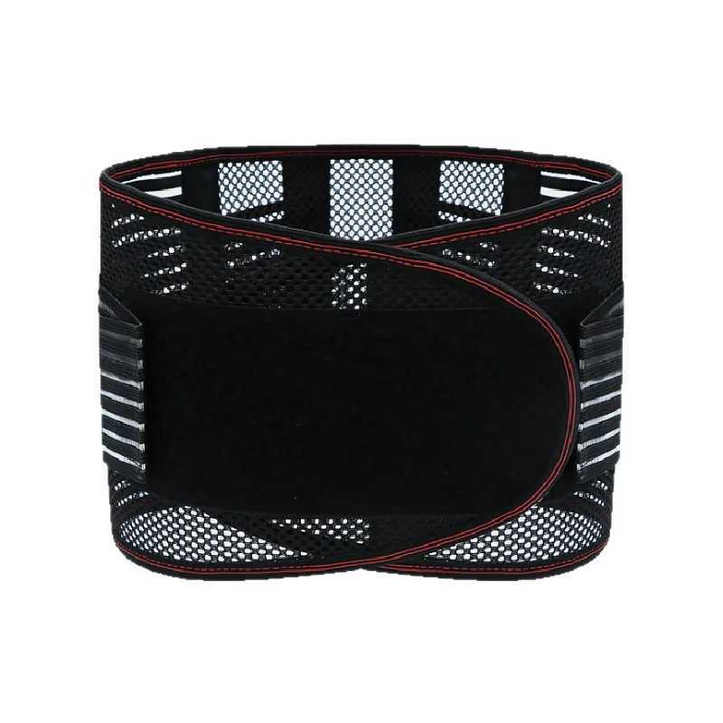 Summer Sports Mesh Breathable Waist Support Fitness Belt Self-heating Waist Protector Gym Belt Lifting BeltW250724