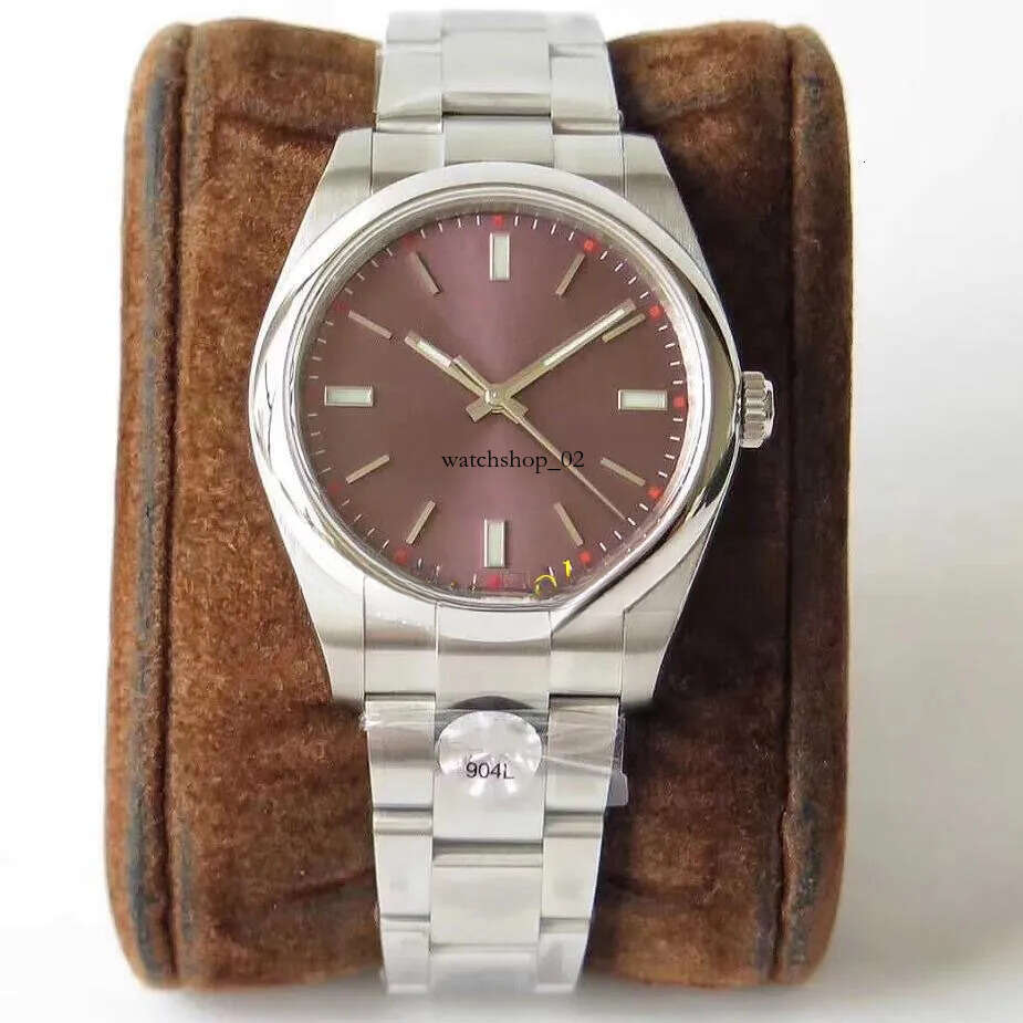 5 Color 39mm Automatic Watch Mens Unisex 114300 Dark Rhodium Gray Red Grape Blue Black White Dial 904L Steel Bracelet ARF Cal.3132 Movement Mechanical