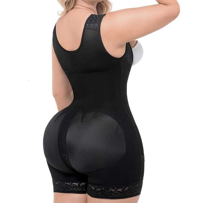 Colombian Shapewear Girdles Full Body Shaper Lift Up Butt Lifter Bodysuits Tummy Control Panties Waist Thigh Slimmer W250724