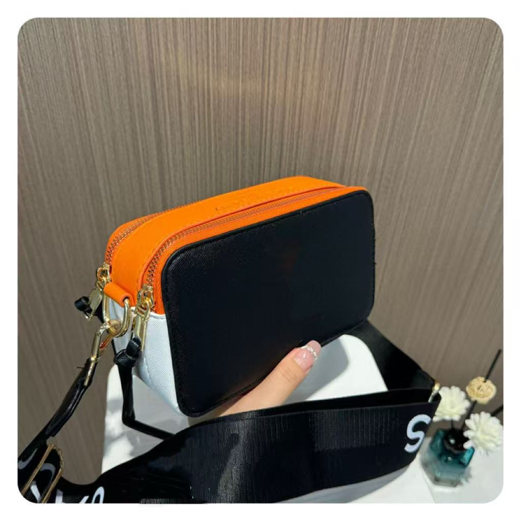 Designer Multicolor women shoulder Classic camera mini handbag crossbody purse tote Leather Flap Envelope Clutch Wear-Resistant Adjustable Strap bags a1