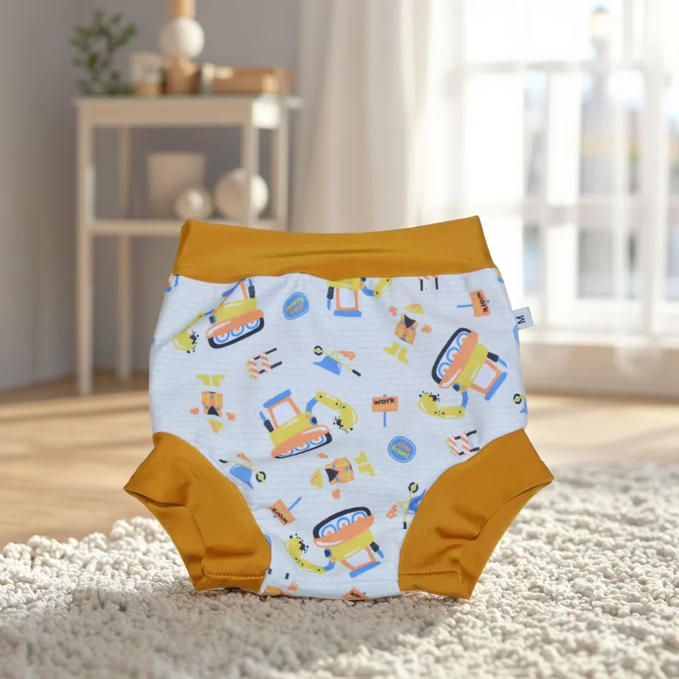 Arrival Eezkoala Leakproof Swimming Diaper born Baby High Waist Swim Nappies Washable Sunproof Swimwear Cloth Nappys 250724
