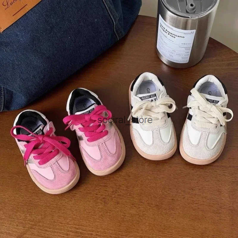2025 Children Casual Sneakers for Girls Boys Spring Autumn New Fashion Korean Style Soft Anti-slippery Versatile Chic Baby Shoes Q250724
