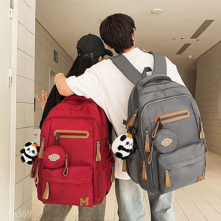 Lightweight for Female Middle High School Students, Large Capacity Men's Backpack with Air Cushion and Spine Protection, New Model