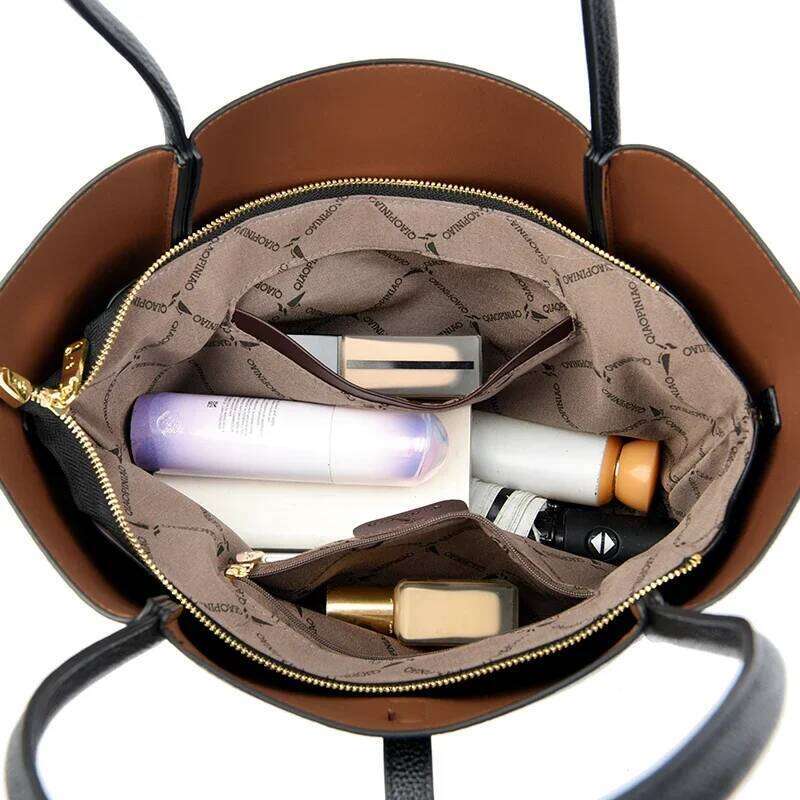 Luxurious designer High Quality Soft Leather Shoulder Crossbody Bags For Women Large Capacity Bag Brand Designer Casual Handbag Sac A Main