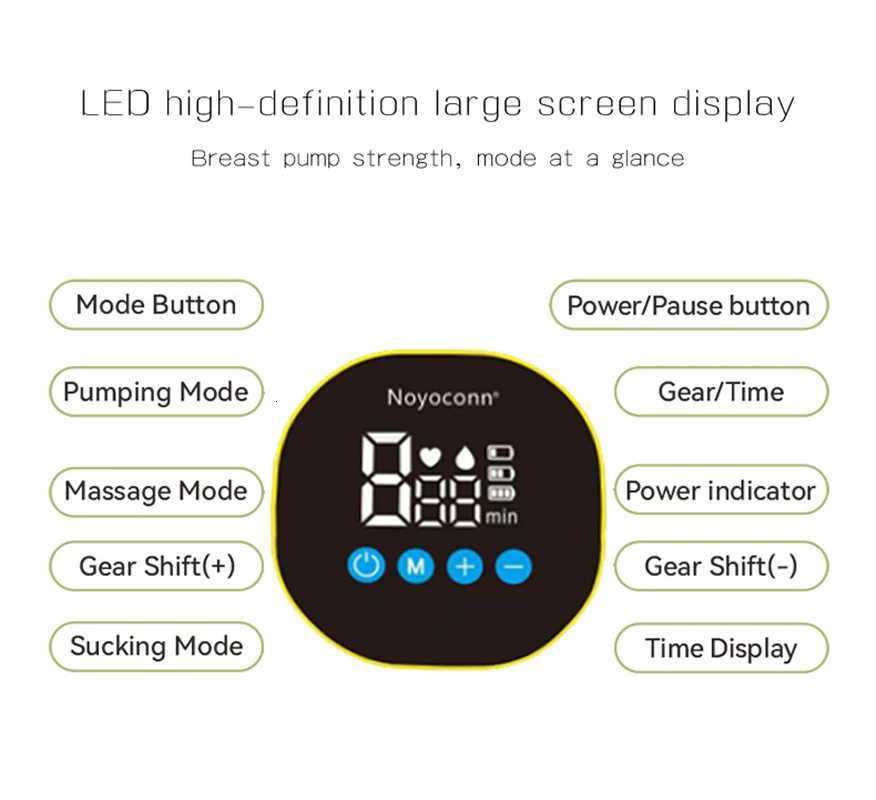 Invisible Electric Breast Milk Pump Machine Portable Breast Milk Extractor Automatic Handsfree Silent USB Rechargeable X250724