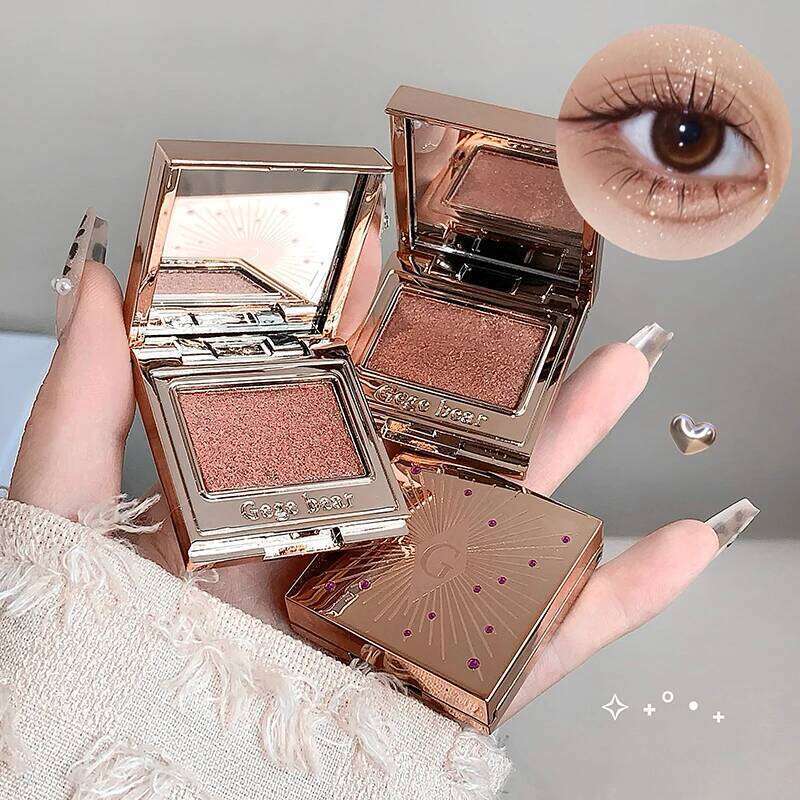 Monochrome Glitter Eyeshadow Pearlescent Highlighter Powder Dia Shadow Palette Bright Shiny Eye Makeup Cosmetics X250723 X250724