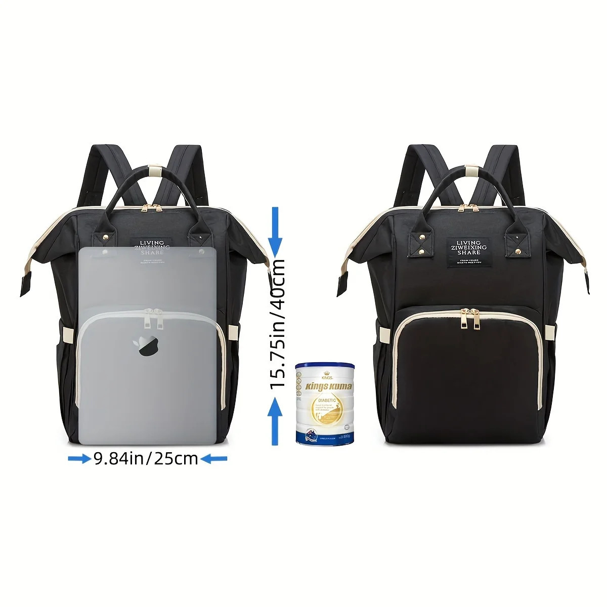 Nappy Backpack Bag Mummy Large Capacity Mom Baby MultiFunction Waterproof Outdoor Travel Diaper Bags 250724