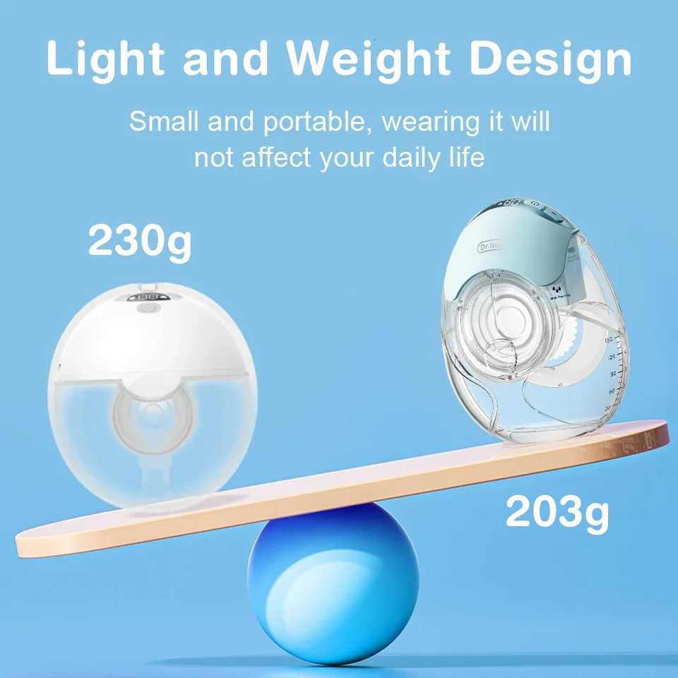 2025 NEW Wearable Electric Breast Pump Ultra-thin 3 Modes 12 Suction Levels Low Noise With 18/21/24mm Flange BPA FREE X250724