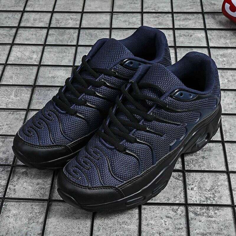 Men's Air Cushion Fly Woven Breathable Sports Outdoor Casual Lightweight Comfortable Running Shoes