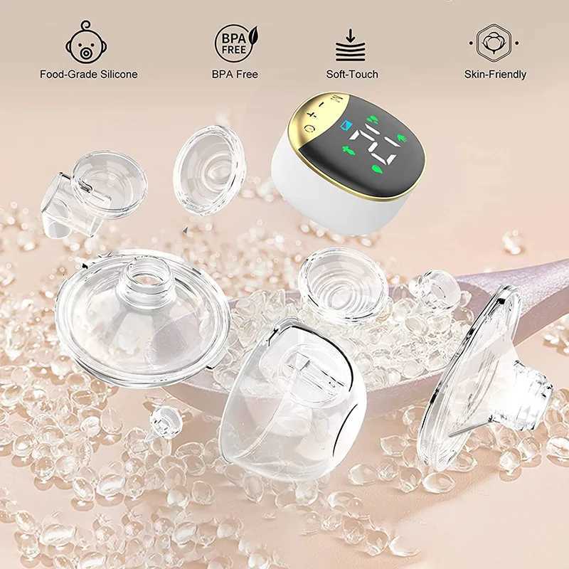 Wireless Breast Milk Extractor Wearable Electric Breastpump Wearable Breast Pump Electric Breast Milk Extractor Breast Pumps X250724