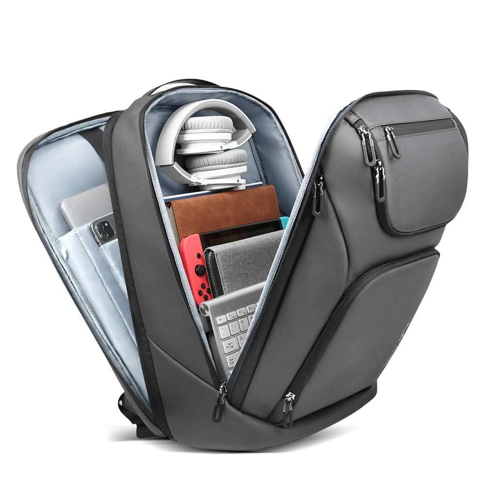 Travel Business For Men Large Capacity 17 Inch Laptop Multifunctional Anti-Theft Backpack Weekender Daypack