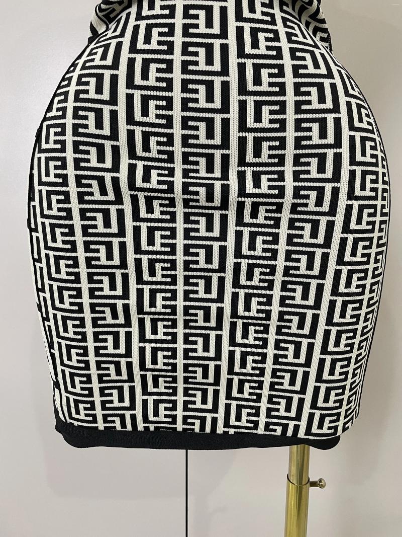 Casual Dresses High Quality 2025 Women Sexy Jacquard Slash Neck Off Shoulder Bodycon Mini Bandage Dress Elegant Evening Birthday Party TUES