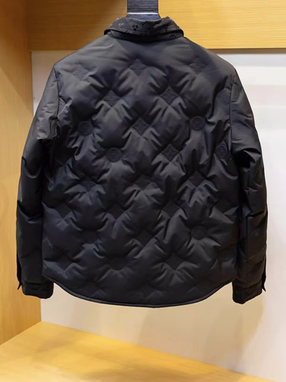 black white coat thickened warm and fashionable down cotton-padded jacket for men trendy cold-resistant man coat 2025