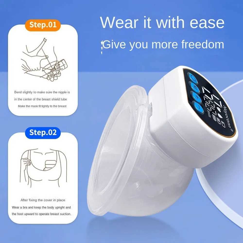 Invisible Electric Breast Milk Pump Machine Portable Breast Milk Extractor Automatic Handsfree Silent USB Rechargeable X250724