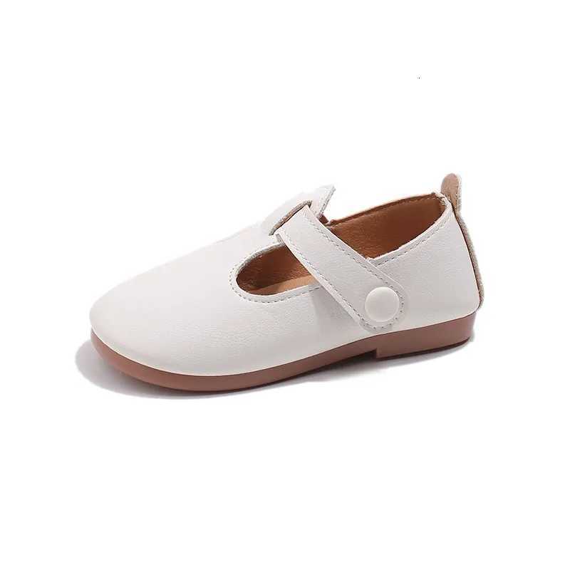 Toddler Girls Leather Shoes Princess Sweet Simple Classic Kids Leather Flats for Medium Girl Children Dress Shoes for Wedding XJ250724